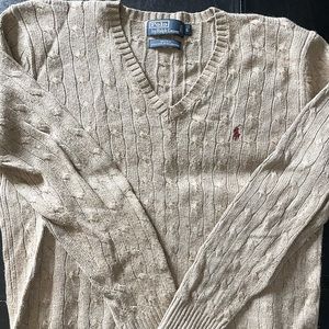 Tan Polo By Ralph Lauren Sweater